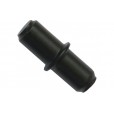 kastplankdrager zwart gelakt 5mm - KPD855ZW
