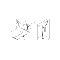 Afstandshouders voor design kledingliften