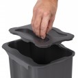 Aanrecht afvalbakje met deksel 5 liter