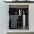 Uittrekbare inbouw afvalbak 20 liter