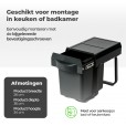 Inbouw afvalbak 16 liter - AFB16L