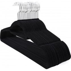 Anti-slip kledinghangers extra dun (10 stuks) 