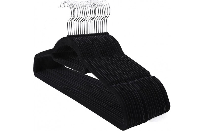 Anti-slip kledinghangers extra dun (10 stuks) - KH10VV