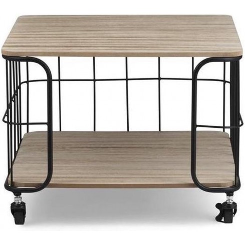 Bijzettafel-salontafel industrieel ontwerp
