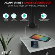 LED Bed leeslamp met dubbele USB poort