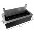 Bureaustopcontact zilver met 3 stopcontacten en 2 USB poorten
