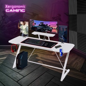Gaming bureau Morpheus Subzero 160cm wit