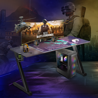 Gaming bureau Xergax recht model zwart