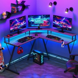 Gaming hoekbureau Infinity met ledverlichting