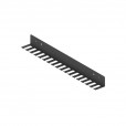 Dassenhouder / riemenhouder / handtassenhouder antraciet 
