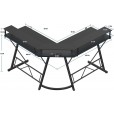 Gaming hoekbureau Infinity met ledverlichting