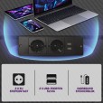 Gaming hoekbureau Infinity met ledverlichting