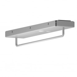 Garderobestang uittrekbaar zilver kleur  (extra zwaar model) 4 afmetingen Garderobestang uittrekbaar zilver kleur  (extra zwaar model) 4 afmetingen