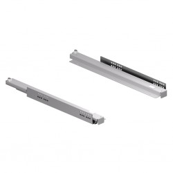 Geleiders voor een uittrekbaar schap (plank) zilver Geleiders voor een uittrekbaar schap (plank) zilver