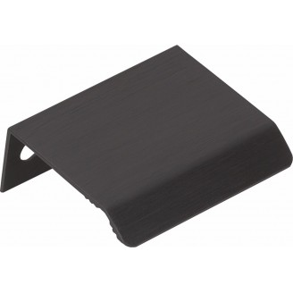 Greep Curve alu zwart 45 mm