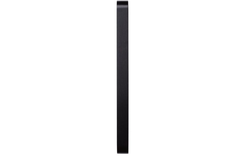Greep sense zwart geborsteld 327 mm