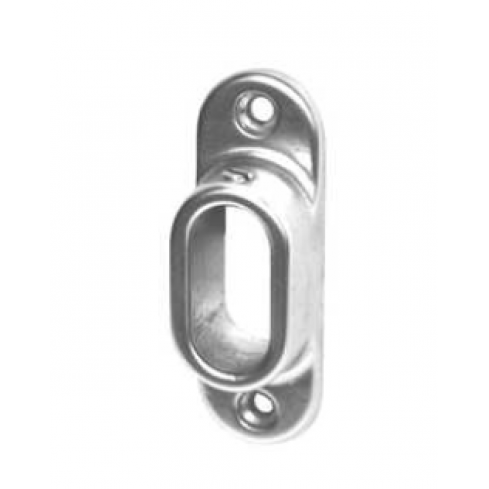 Kastroede houder aluminium met borgschroef