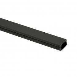 Kabelgoot antraciet zelfklevend 20x10 mm 