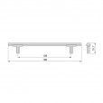Greep Riad brons 168 mm