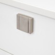 Knop Burton nikkel 40 mm