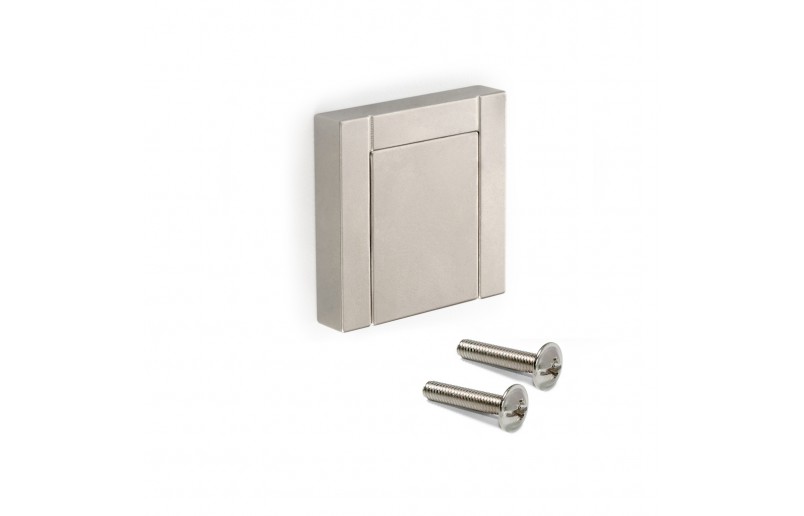 Knop Burton nikkel 40 mm