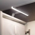 Ultra slim opbouwarmatuur voor kasten en meubels, kleur zilver  in set