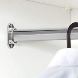 Kastroede houder chroom dicht model