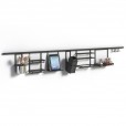 Keukengerei rails antraciet 110 cm