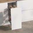 Uittrekframe met 3 manden voor keukenkasten met kastbreedte 300 mm 