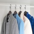 Kledinghanger / hotelhanger A kwaliteit, antique gelakt, anti diefstal ring