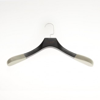 Kledinghanger A kwaliteit, antique gelakt platte chrome haak 