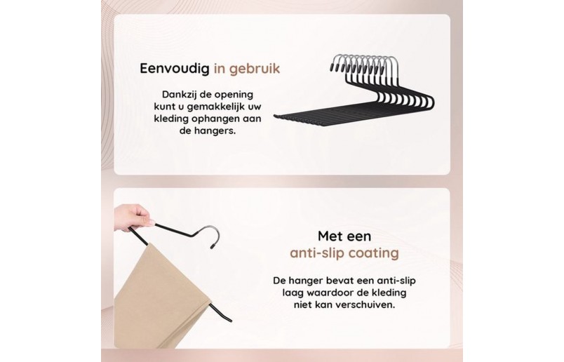 Pantalonhanger metaal 5 stuks - LGS00920