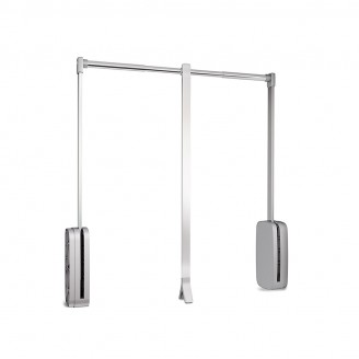 Kledinglift design Zilver draagvermogen 12kg