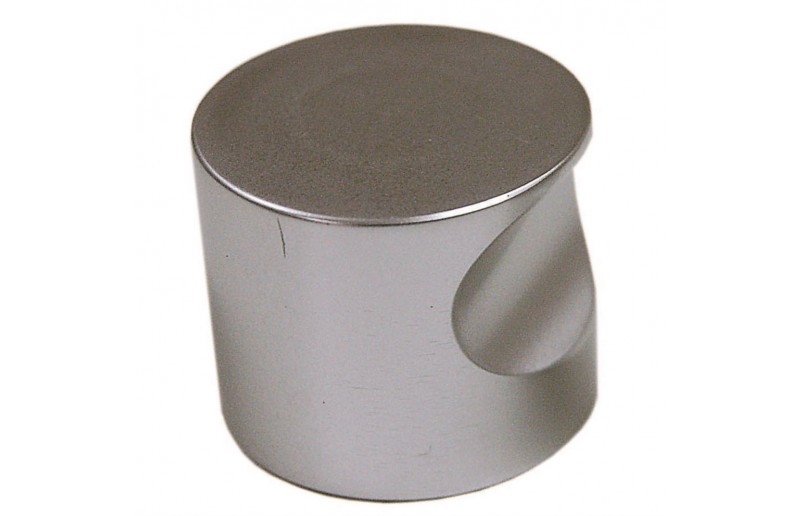 Cilindertop alu satijn 25 mm