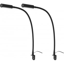 LED Bedlampjes met flexibele arm en dimfunctie ( 2 stuks) LED Bedlampjes met flexibele arm en dimfunctie ( 2 stuks)