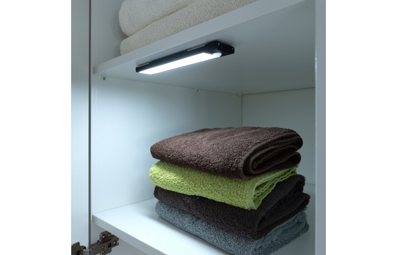 Oplaadbare kastlamp met sensor en instelbare lichtkleur en lichtsterkte