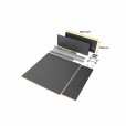 Universele lade-set tot 60 cm breed