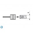 Led strip aansluitkabel - LSAK150