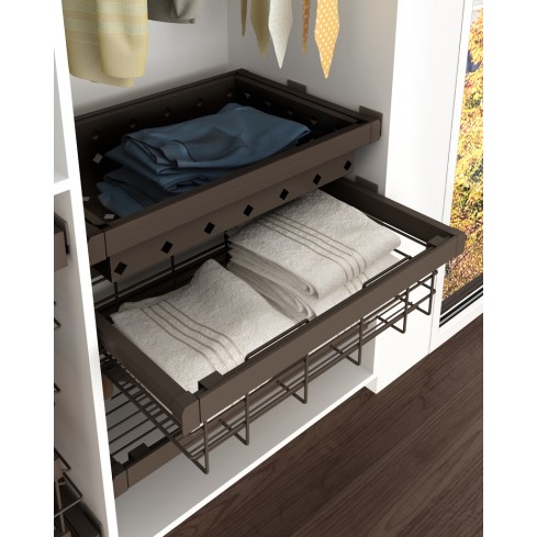 Draadmand t.b.v. uittrekbaar frame