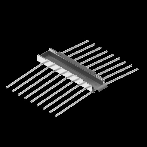 Uittrekbaar pantalonrek Excellent voor 18 pantalons antraciet