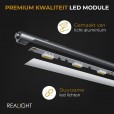 Bureaulamp Leeslamp zilver, flexibel in gebruik