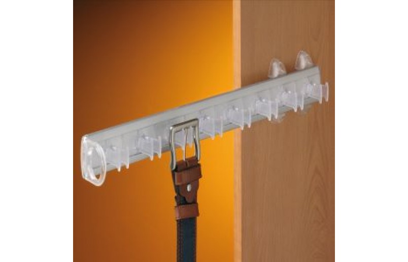 Servetto riemenhouder transparant/aluminium