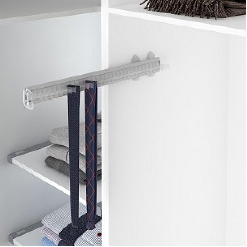 Servetto Dassenhouder transparant/aluminium