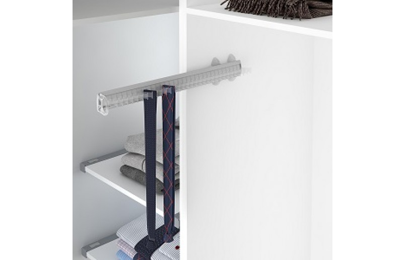 Servetto Dassenhouder transparant/aluminium