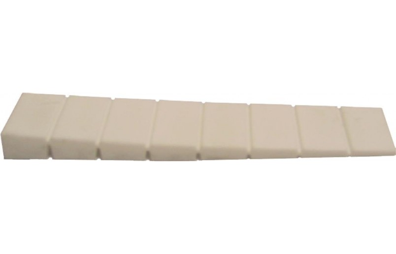 Stelwig kunststof wit