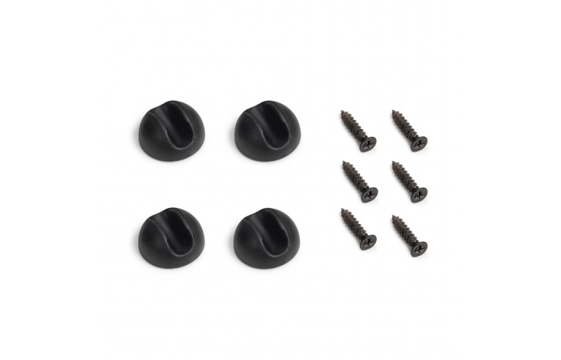 Tafelpoten wit met 3 staven 710 mm, set á 4 stuks