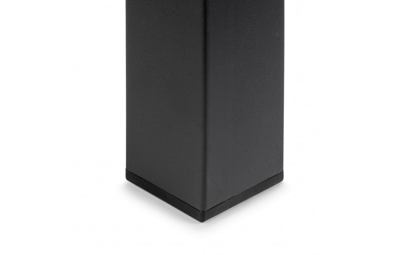 Tafelpoten zwart 710mm vierkant 50x50 mm, set á 4 stuks