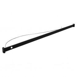 LED verlichte roede (op=op) met bewegingssensor zwart (inclusief trafo) 
