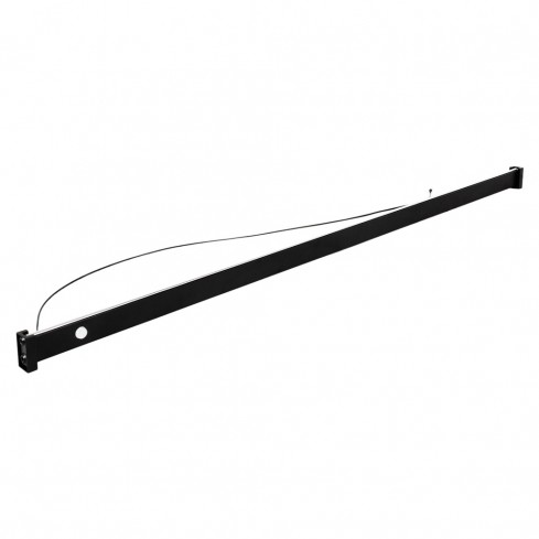 LED verlichte roede (op=op) met bewegingssensor zwart (inclusief trafo) 
