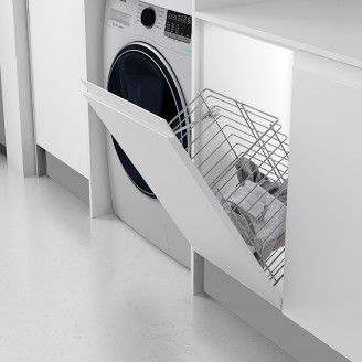 Wasmand chroom uitneembaar